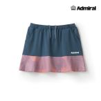 [ почтовая отправка соответствует ]ADMIRAL женский графика flair юбка ATLA505-030 2025SS темно-синий . вода скорость .UV Admiral 