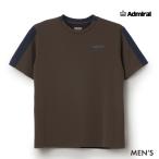 ADMIRALbai цвет переключение TEE ATMA617-22 мужской 2026FW Brown . вода скорость . стрейч Admiral футболка 