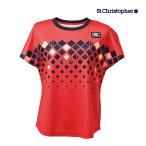 St.Christopher игра рубашка женский цент Christopher STC-BFW6011-RD 2026FW красный теннис одежда 