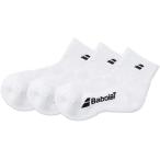  Babolat женский носки половина 3 пар комплект белый размер 23~25cm BWS4835C