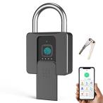 BOC 南京錠 鍵 指紋認証 スマートロック 大きなロック