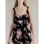  Alterna tib туника бак ALTERNATIVEba Rely botanikaru цветочный принт принт A линия туника бак VALERIE FLORAL A-LINE TANK почтовая доставка бесплатная доставка 