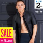 【28日5%OFF】FELLOW ウェットスーツ ショートスリーブ タッパー スキン 2mm メンズ 半袖 サーフィン 日本規格 SUP