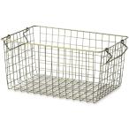 poshu living старт  King корзина 42×25.5×19cm античный Gold 63675