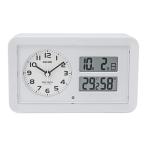CASIO( Casio ) глаз ... часы радиоволны белый аналог snooze с подсветкой автоматика лампочка-индикатор TTM-170NJ-7JF