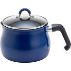 和平フレイズ マルチポット Lサイズ 16cm 3L (3~4人用) ネイビー IH対応 ご飯鍋 ミルクパン 揚げ鍋 ふっ素樹脂加工 トゥーメイ