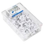  Crown (Crown) канцелярская кнопка daruma канцелярская кнопка 100 добродетель для модель CR-GB1080-W белый 100шт.