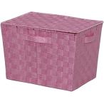  Iris o-yama цвет корзина крышка есть розовый ширина 38× глубина 26× высота 26cm CBK-38DT