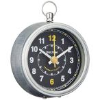  Dulton (Dulton) Magne tik часы раунд черный маленький ... с магнитом . часы высота 73mm ширина 65mm глубина 23mm H