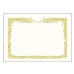 sa SaGa wa золотой . почетный сертификат бумага OA соответствует вертикальное письмо для белый A4 5 листов 10-3060