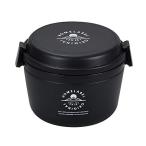パール金属 保温 どんぶり ランチジャー 770ml お弁当 ブラック ホームレーベル HB-4739