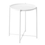 AZUMAYA tray стол ширина 48× глубина 48× высота 52cm белый LFS-880WH