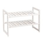  жемчуг металл организовать свободный раковина внизу Space подставка 2 уровень раздвижной H-5810