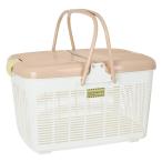  солнечный ko- пластик пикник корзина rio корзина No.5 earth бежевый 117083 примерно ширина 37.5× глубина 30× высота 24cm