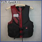 LIQUID FORCE リキッドフォース 2015 HINGE CGA CLASSIC VEST BLACK/RED  送料無料  ウェイクボード ライフジャケット  /LIQUID FORCE/リキッドフォース/H