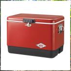 訳あり品！コールマン Coleman 54QT スチールベルトクーラー レッド/ブラック