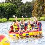 トーイングチューブ 4人乗り ロープ付き グラディエーター グレート ビッグ ブローラー  グレートビッグマーブル同等品