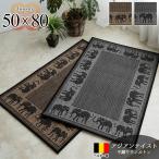 玄関マット おしゃれ な アジアン 屋内 室内 マット 50x80 ブーム ちいさめ 夏用 象 柄