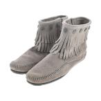 ショッピングMINNETONKA MINNETONKA ブーツ レディース ミネトンカ 中古　古着
