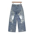 EVISU デニムパンツ レディース エビス 中古 古着