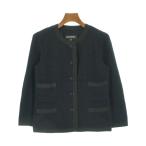 ショッピングCHANEL CHANEL ノーカラージャケット レディース シャネル 中古　古着