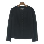 CHANEL ノーカラージャケット レディース シャネル 中古　古着