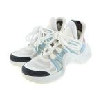 ショッピングVUITTON LOUIS VUITTON スニーカー レディース ルイヴィトン 中古　古着