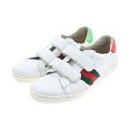 ショッピングgucci GUCCI スニーカー レディース グッチ 中古　古着