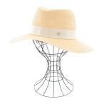 MAISON MICHEL ストローハット レディース メゾンミッシェル 中古　古着