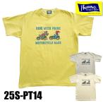 フェローズ Pherrow's Tシャツ 25S-PT14 RIDE WITH PRIDE モーターサイクル バイカー プリント ロゴT 半袖 クルー 綿100% アメカジ TEE メンズ 2025年 春夏