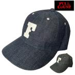 ショッピングアメカジ フルカウント FULL COUNT キャップ 6843 6PANEL DENIM BASEBALL CAP ベースボールキャップ 帽子 デニム インディゴ ロングセラー アメカジ 日本製　メンズ