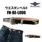  Flat Head THE FLAT HEAD FN-BE-L006 Western ремень 3 PIECE CHROMEXCEL WESTEN BELT телячья кожа кожа Хромированный Excel American Casual Biker мужской новый продукт 