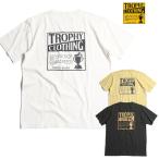 トロフィークロージング TROPHY CLOTHING ポケT 半袖 TR24SS-203 BOX LOGO ボックスロゴ アメカジ バイカー プリント Tシャツ 日本製 メンズ 2024年 春夏 新作