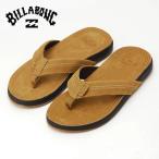  Billabong BILLABONG пляжные шлепанцы кожа щипцы sLEATHER THONGS BG011928 мужской 27.0cm серфер Be солнечный нос . модель простой высококлассный натуральная кожа чай цвет 