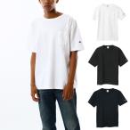 ショッピングチャンピオン tシャツ チャンピオン Champion Tシャツ T1011 ティーテンイレブン ショートスリーブポケットTシャツ C5-B303 メンズ ヘビーウェイト 厚手 定番 アメリカ製 USA 黒 白 紺