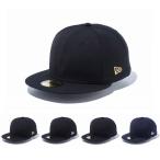 ニューエラ NEW ERA キャップ 無地 無字 ムジ 59FIFTY ベーシック メンズ レディース キッズ 5950 ベースボールキャップ フラットバイザー 59FIFTY BASIC