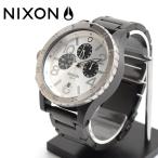 ニクソン NIXON 腕時計 48-20 クロノ ブラック シルバー ウォッチブランド メンズ