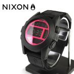 ニクソン NIXON 腕時計 BAJA ブラック-Bright Pink メンズ ウォッチブランド