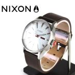 ニクソン NIXON 腕時計 メンズ SENTRY レザー ホワイト メンズ ニクソン NIXON