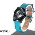 ニクソン NIXON 腕時計 スモールタイムテラー レザー シルバー ターコイズ NA509-2084 ウォッチブランド メンズ