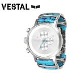 VESTAL ベスタル メンズウォッチ 腕時計 METRONOME METCA06 Silver Turquoise Silver