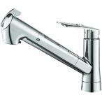 サンエイ シングル浄水器付 ワンホール スプレー混合栓 一般地用 K87128ETJV-13 お取り寄せ