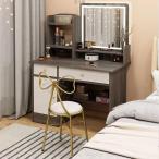  туалетный столик модный стол дешевый туалетный столик с зеркалом стул s набор инструментов место хранения свет стол туалетный столик 80CM макияж cosme симпатичный косметика мебель новый жизнь 