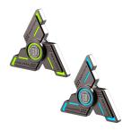 近未来メカニカル ハンドスピナー 合金製 CNC精密加工 蓄光モデル静音ベアリング採用 卓上回転対応 ◇RIM-BJ-28 メール便