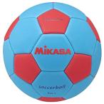 ミカサ(MIKASA) スマイルサッカーボール 4号(小学生向け)マシン縫い ブルー/レッド STPEF4-SBLR 推奨内圧0.20~0.30(kg