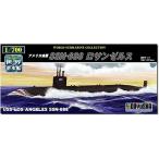 .. company 1/700 world. . water . series No.14 America navy SSN-688 Los Angeles plastic model WSC-14