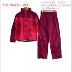 THE NORTH FACE( The North Face ) RAINTEX FLIGHT(re Inte ks полет ) женский модель непромокаемая одежда верх и низ в комплекте L размер NPW11213( см фланель красный )