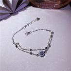 Yahoo! Yahoo!ショッピング(ヤフー ショッピング)ブレスレット レディース 30代40代 贅沢 一粒 大粒 2連 ボール プラチナ仕上げ シルバー925 彼女 妻 嫁 娘 女性 人気 誕生日 クリスマス