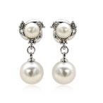 18KRGPプラチナダイヤCZパー...