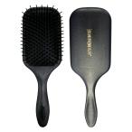 ten man Denman (Black) Large Paddle Cushion Hair Brush for Blow Drying &amp; Detan